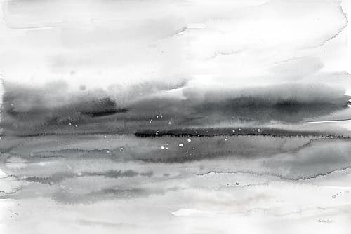 Gray Seascape Art Print