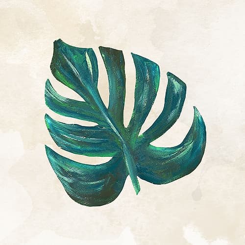 Tropical Leaves III Tropical Print