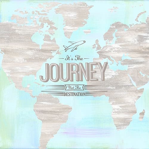 Journey and Explore I Art Print by Lee C