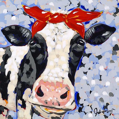 Bessie Art Print by Jodi Augustine