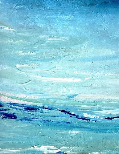 Oceanside View II Coastal Print