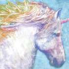 Colorful Unicorn Art Print
