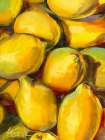 Fresh Lemons Art Print
