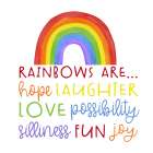 Rainbows II-Rainbows  Are Art Print