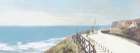 Clifftop  Cottage Art Print