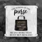 Fashion Humor VI-Power of the Purse Art Print