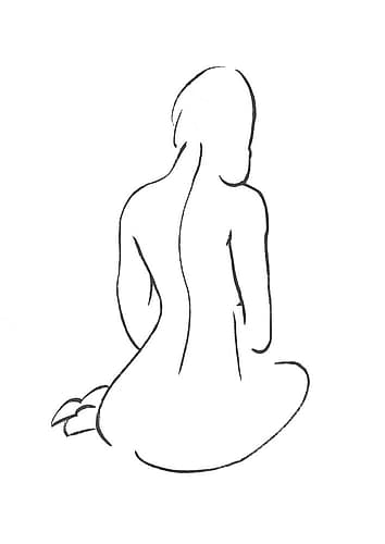 Line  Art Figure I Figurative Print