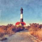 Fire  Island Light Art Print