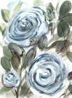 Farmhouse  Rose blue I Art Print