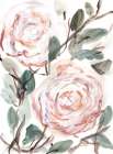Farmhouse  Bush coral pink I Art Print