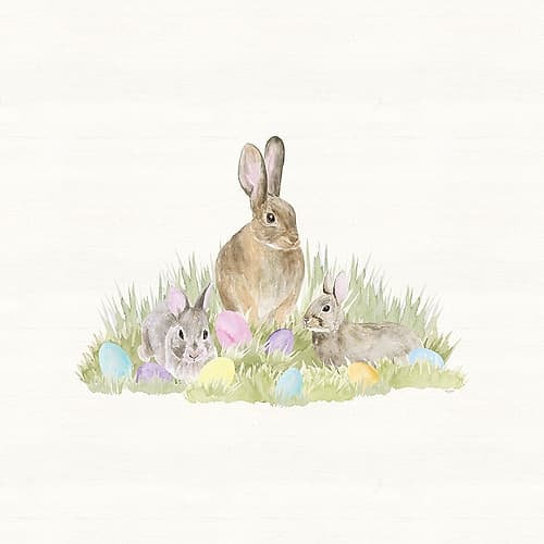 Farmhouse  Easter IV Art Print