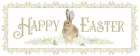 Vintage  Easter panel I Art Print