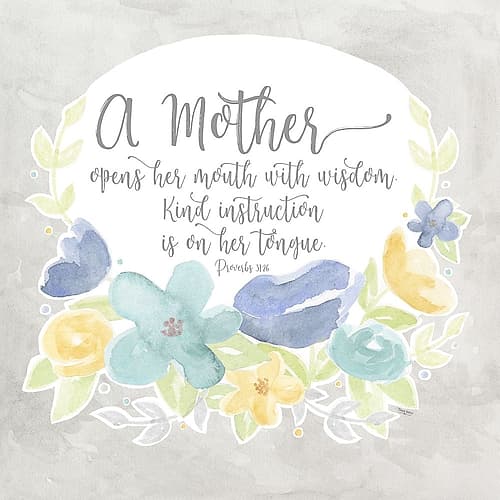 Mothers  Garden IV-Wisdom Art Print