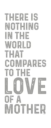 Mother  Sentiments vertical III-Nothing Compares Holidays Print