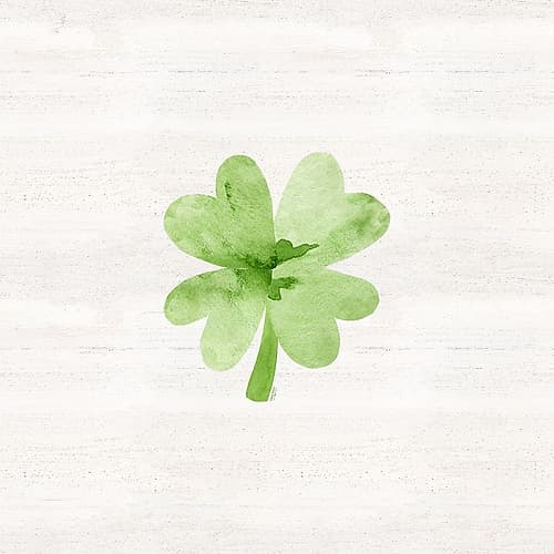 Shamrock  Rainbows V Art Print