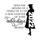 Graduation Sentiment I-Adventure girl Art Print
