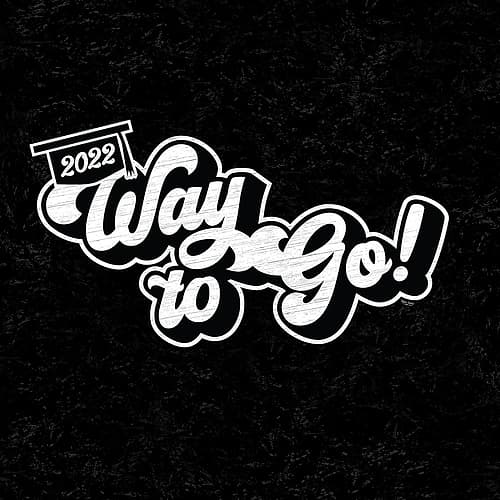 Graduation Sentiment VI-Way to Go Inspirational Print