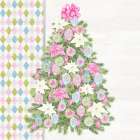 Vintage Christmas VI Art Print