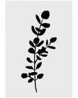Farmhouse Eucalyptus black Botanical Print