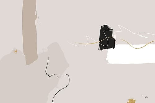 Let  it Flow I Art Print by Pela
