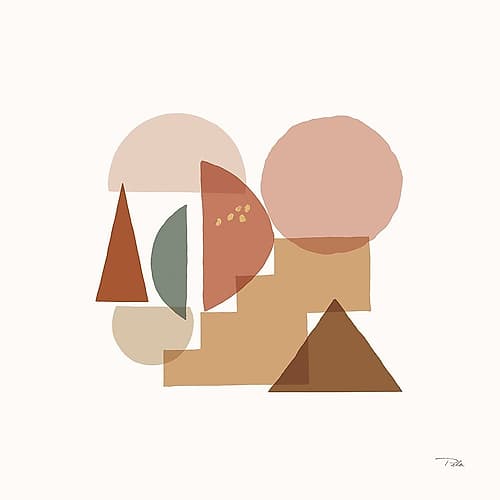 Geo Metrical II Art Print by Pela