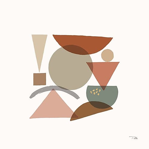 Geo Metrical III Art Print by Pela