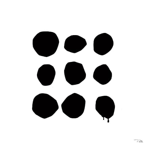 Simple Dots II Art Print