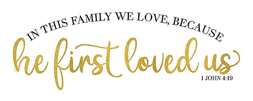 Religious Art panel III-First Loved Signs Print