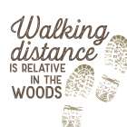 Lost in Woods VI-Walking Distance Art Print