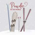 Winter Mountain Getaway III-Powder Art Print