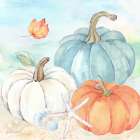 Harvest by the Sea V Art Print