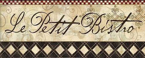 Petit Bistro Sign II Européen reproduction