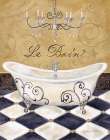 Elegant Bath II Bathroom Art Print