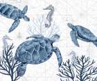 Deep  Blue Sea XIX Art Print