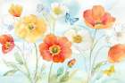 Happy Poppies I Art Print