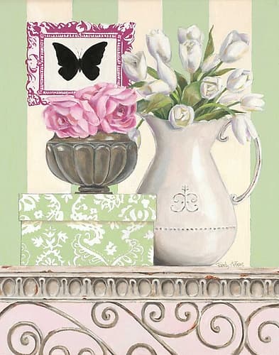Table of Glamour Art Print by Dena Ann Adams