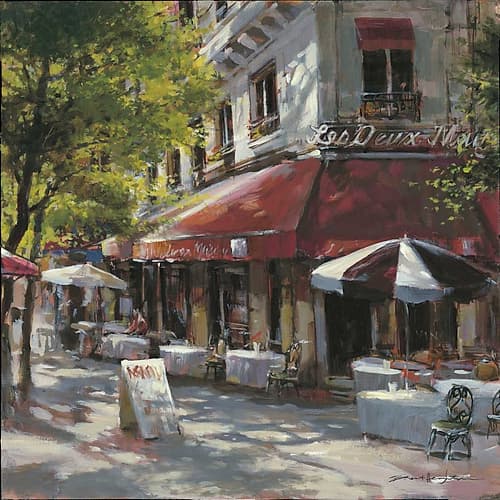 Mattina Terrace Art Print