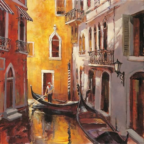 Venice Morning Art Print