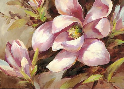 Magnolia Whisper Art Print