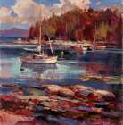 Peaceful Cove Art Print