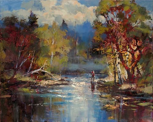 Mountain Stream Art Print