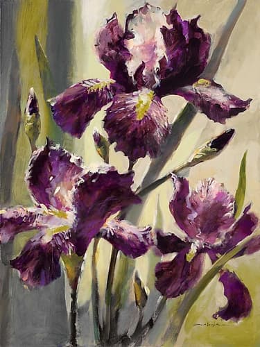 Ambient Iris 3 Art Print by Brent Heighton