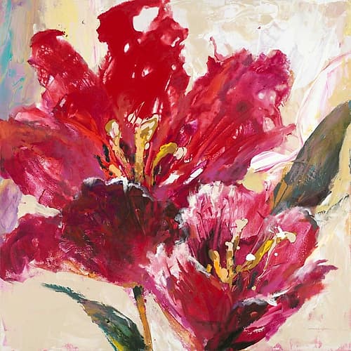 Exuberant Tulip Art Print