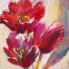 Passionate Tulip Art Print