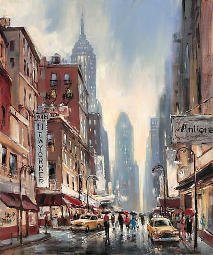 Eighth Avenue Art Print