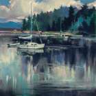 Coastal Shoreline Art Print