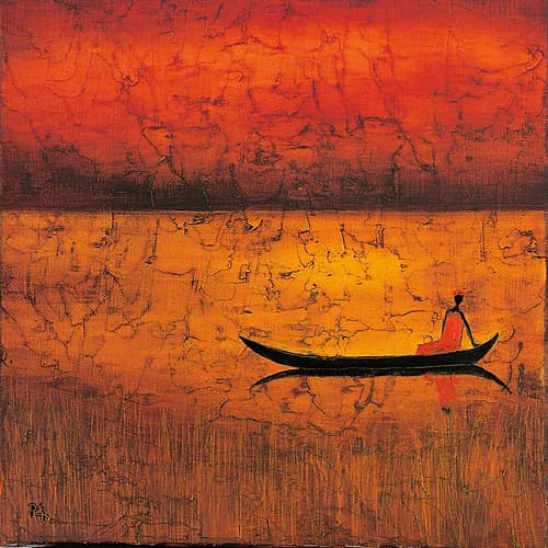 Dusk Voyage Art Print by Michel Rauscher