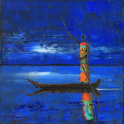 Midnight Voyage 2 Coastal Print