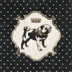 Polka Dot Pug Art Print