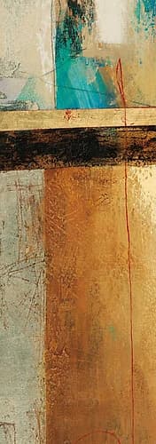 Ocaso Ochre I Art Print